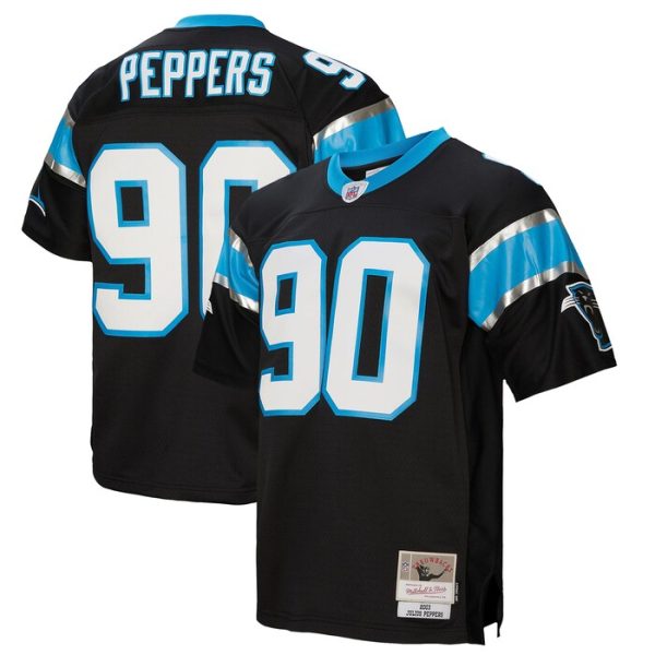 Julius Peppers Carolina Panthers Mitchell & Ness Legacy Replica Jersey- Black