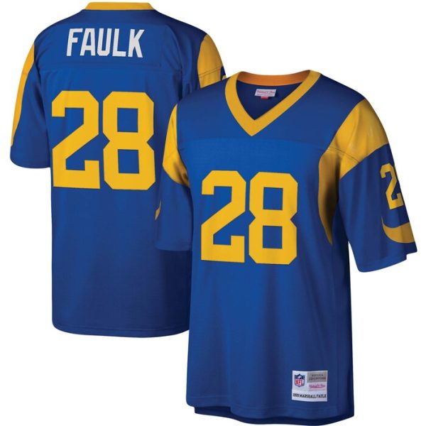 Marshall Faulk Los Angeles Rams Mitchell & Ness Legacy Replica Jersey - Royal