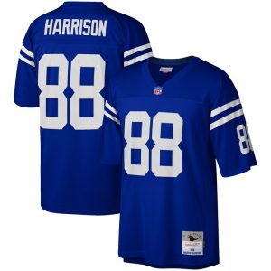 Marvin Harrison Indianapolis Colts Mitchell & Ness Legacy Replica Jersey - Royal