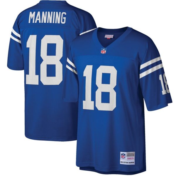 Peyton Manning Indianapolis Colts Mitchell & Ness 1998 Retired Player Replica Jersey - Royal