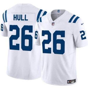 Youth Indianapolis Colts #26 Evan Hull White F.U.S.E. Vapor Untouchable Limited Football Stitched Jersey