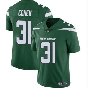 Youth New York Jets #31 Tarik Cohen Green Vapor Untouchable Limited Football Stitched Jersey