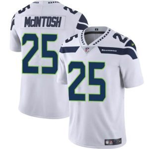 Youth Seattle Seahawks #25 Kenny McIntosh White Vapor Limited Football Stitched Jersey