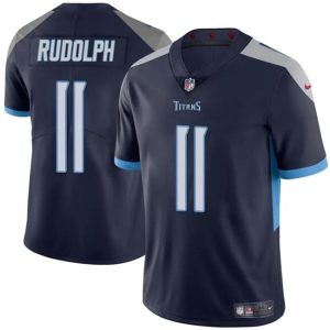 Youth Tennessee Titans #11 Mason Rudolph Navy Vapor Limited Football Stitched Jersey