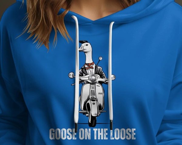 Goose On The Loose Unisex Hoodie UH1087