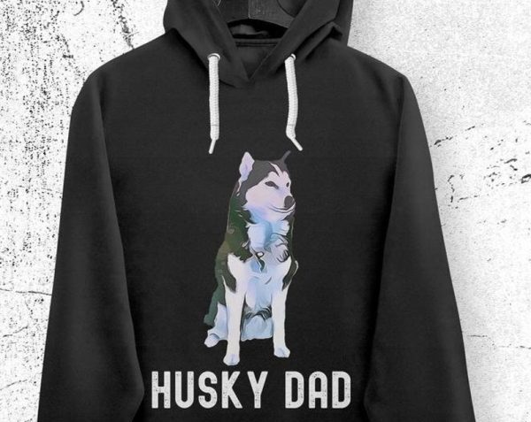 Husky Dad Unisex Hoodie UH1042