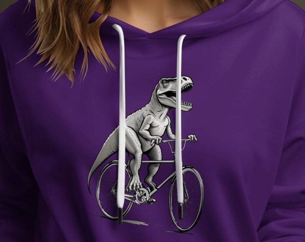 TRex RIding Bike Unisex Hoodie UH1070