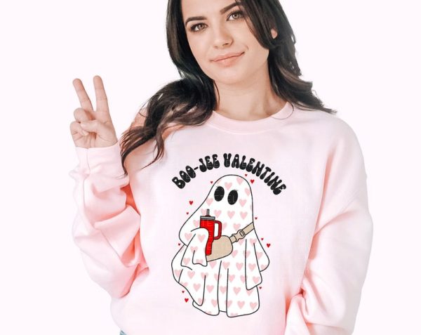 Valentines Sweatshirt Boo-Jee Valentine Sweatshirt Bougie Funny Valentine's Day Gifts Valentines Day Shirt VDay Galentines Gift For Her VLT1038