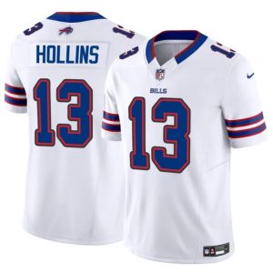 Buffalo Bills #13 Mack Hollins White 2024 F.U.S.E. Vapor Untouchable Limited Football Stitched Jersey