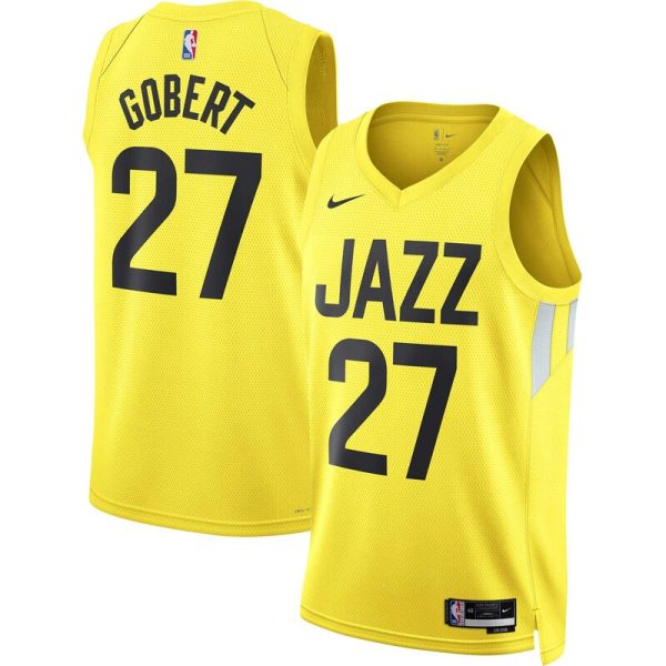 Rudy Gobert Utah Jazz Unisex Swingman Jersey - Icon Edition - Gold