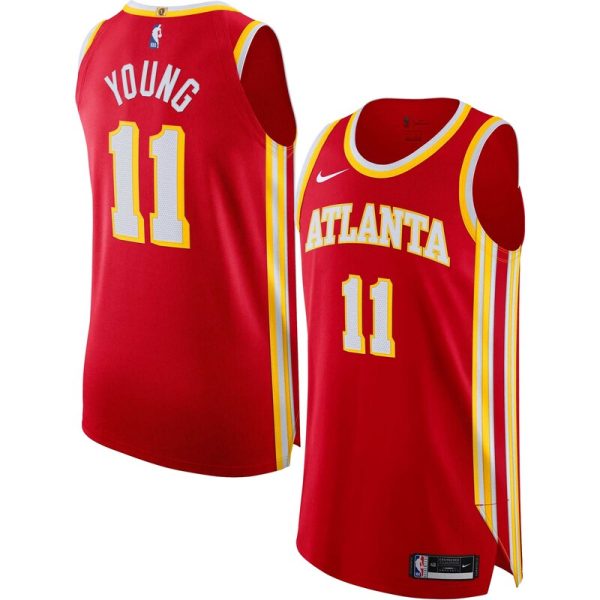 Trae Young Atlanta Hawks  Jersey - Icon Edition - Red