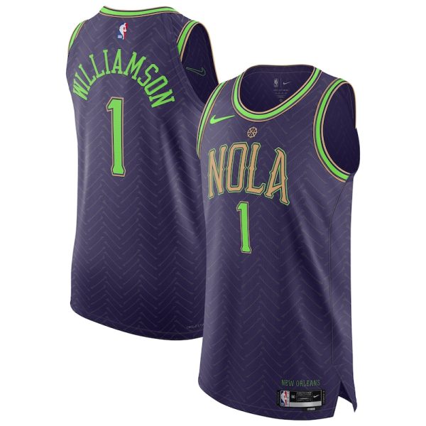Zion Williamson New Orleans Pelicans 2024/25  Player Jersey - City Edition - Purple