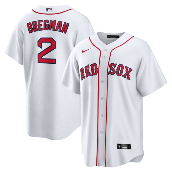 Alex Bregman Boston Red Sox Home 1.0 Replica Player Jersey - White