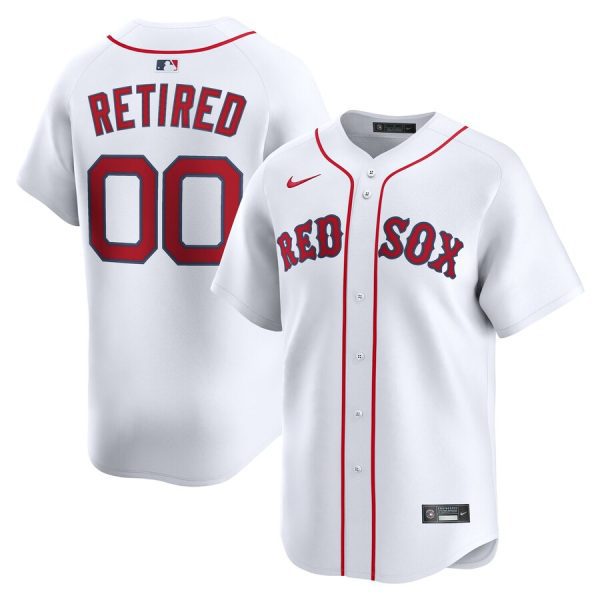 Boston Red Sox Home Limited Retired Roster Jersey - White