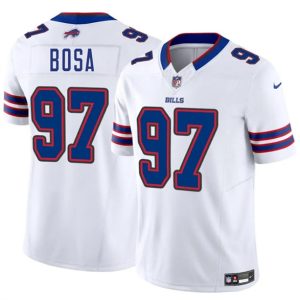 Buffalo Bills #97 Joey Bosa White 2025 F.U.S.E. Vapor Untouchable Limited Football Stitched Jersey