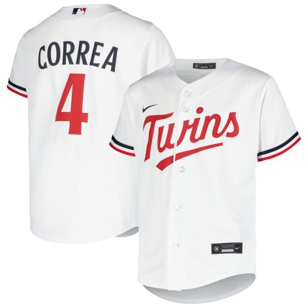 Carlos Correa Minnesota Twins Youth Alternate Replica Player Jersey - White
