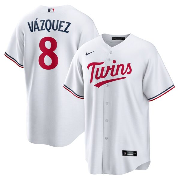 Christian Vazquez Minnesota Twins Home Replica Jersey - White