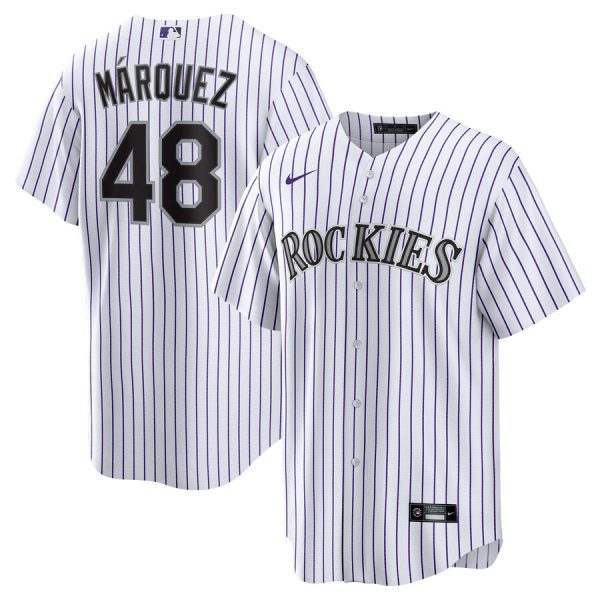 German Marquez Colorado Rockies Home Replica Player Jersey - White