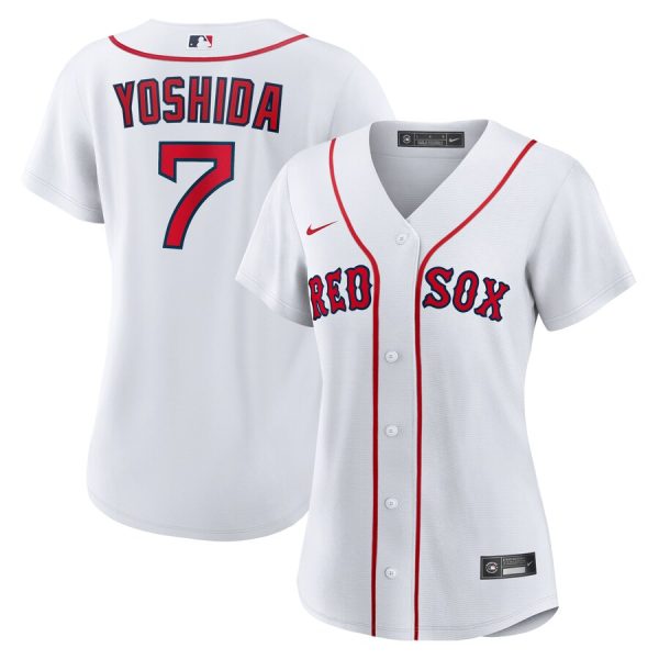 Masataka Yoshida Boston Red Sox Women's Home Replica Jersey - White