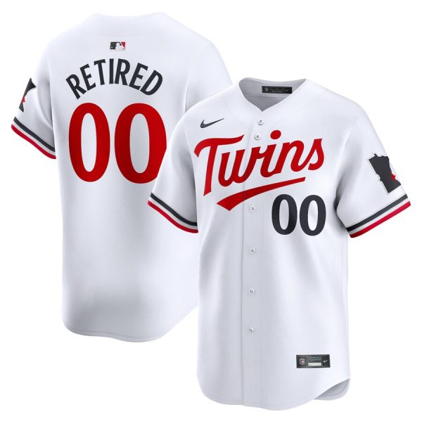 Minnesota Twins Home Limited Retired Roster Jersey - White