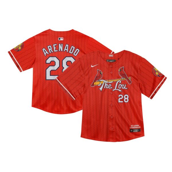 Nolan Arenado St. Louis Cardinals Infant 2024 City Connect Limited Player Jersey - Red