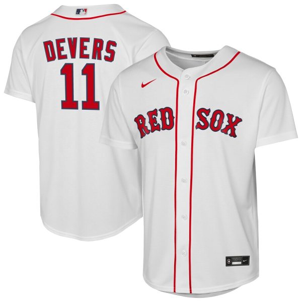 Rafael Devers Boston Red Sox Youth Home Replica Player Jersey - White