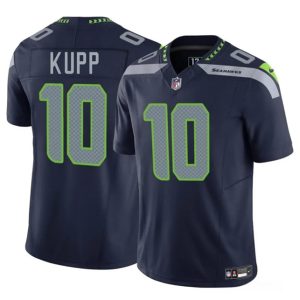 Seattle Seahawks #10 Cooper Kupp Navy 2025 F.U.S.E Vapor Limited Football Stitched Jersey