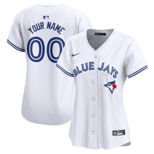 Toronto Blue Jays Women's Home Limited Custom Jersey - White