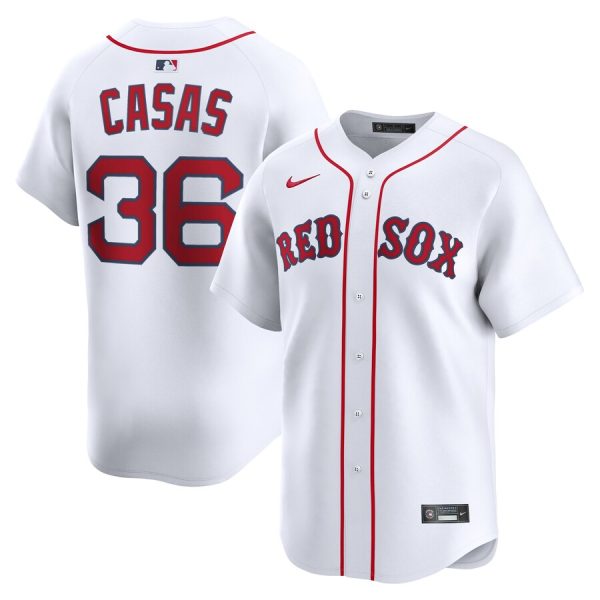 Triston Casas Boston Red Sox Alternate Limited Player Jersey - White