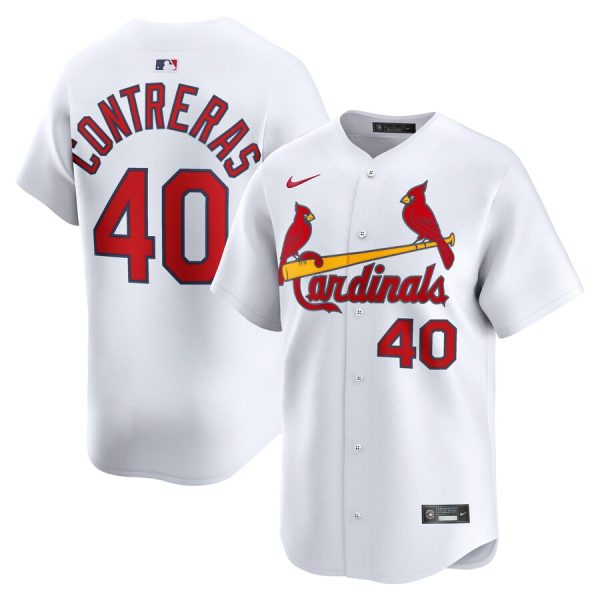 Willson Contreras St. Louis Cardinals Home Limited Player Jersey - White