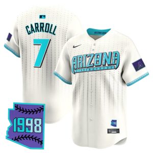 Arizona Diamondbacks 2025 City Connect Vapor Premier Limited Jersey - Cream Corbin Carroll