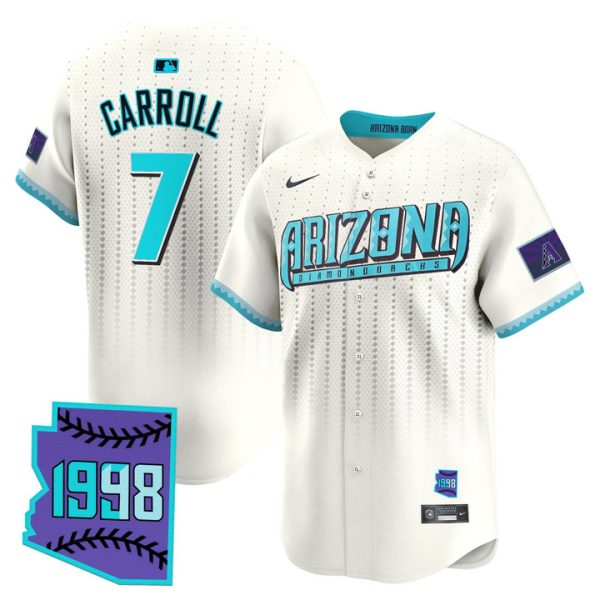 Arizona Diamondbacks 2025 City Connect Vapor Premier Limited Jersey - Cream Corbin Carroll