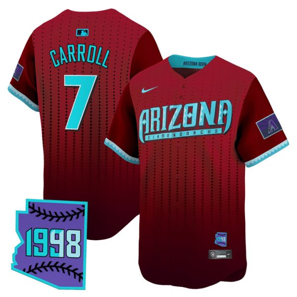 Arizona Diamondbacks 2025 City Connect Vapor Premier Limited Jersey - Red Corbin Carroll