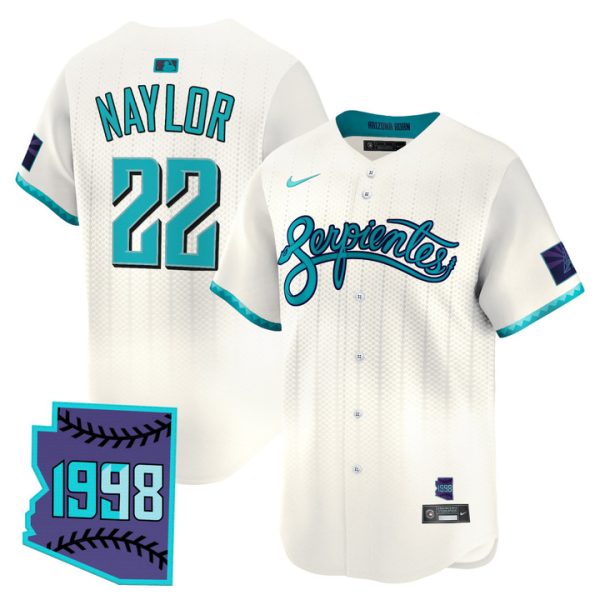 Arizona Diamondbacks 2025 City Connect Vapor Premier Limited Jersey V2 - Cream Josh Naylor