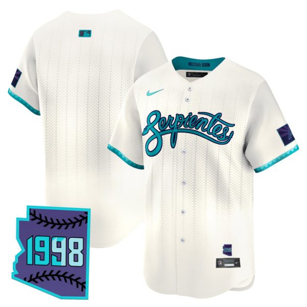 Arizona Diamondbacks 2025 City Connect Vapor Premier Limited Jersey V2 - Cream Team