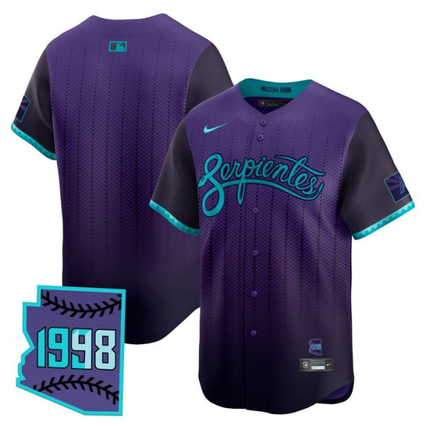 Arizona Diamondbacks 2025 City Connect Vapor Premier Limited Jersey V2 - Purple Team