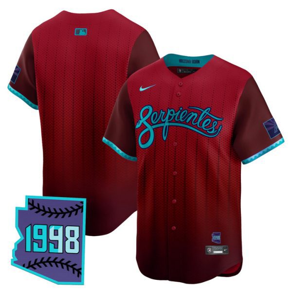 Arizona Diamondbacks 2025 City Connect Vapor Premier Limited Jersey V2 - Red Team