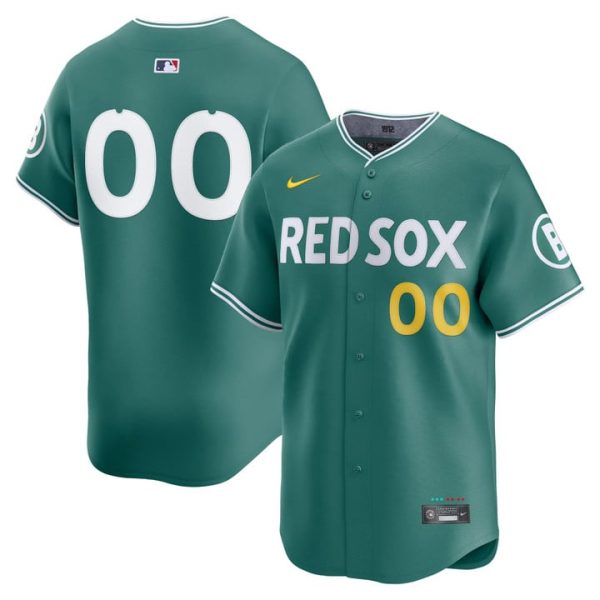 Boston Red Sox 2025 City Connect Vapor Premier Limited Custom Jersey V3 - Custom