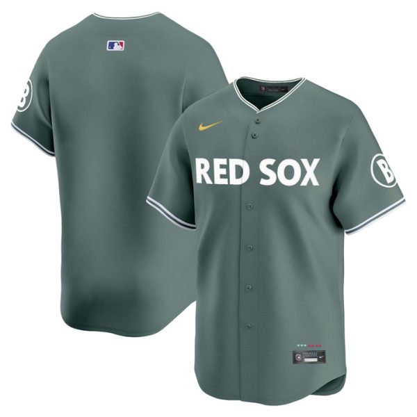 Boston Red Sox 2025 City Connect Vapor Premier Limited Jersey - Green Team