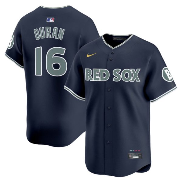 Boston Red Sox 2025 City Connect Vapor Premier Limited Jersey - Navy Jarren Duran