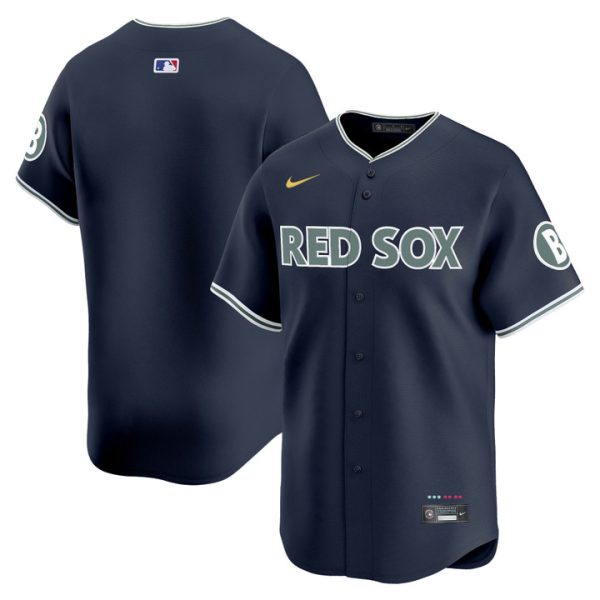Boston Red Sox 2025 City Connect Vapor Premier Limited Jersey - Navy Team