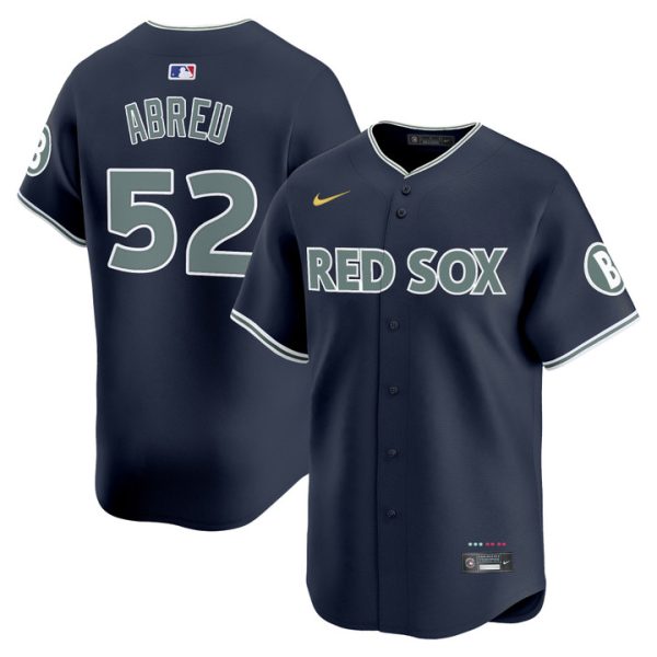 Boston Red Sox 2025 City Connect Vapor Premier Limited Jersey - Navy Wilyer Abreu