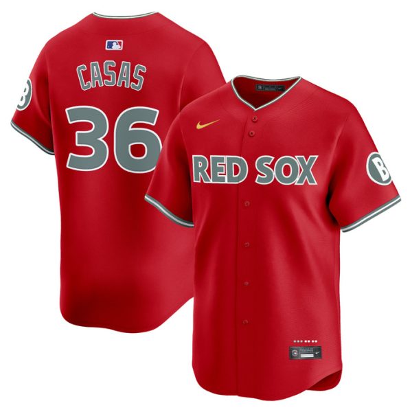 Boston Red Sox 2025 City Connect Vapor Premier Limited Jersey - Red Triston Casas