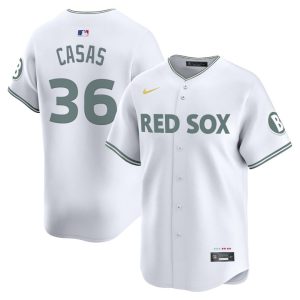 Boston Red Sox 2025 City Connect Vapor Premier Limited Jersey - White Triston Casas