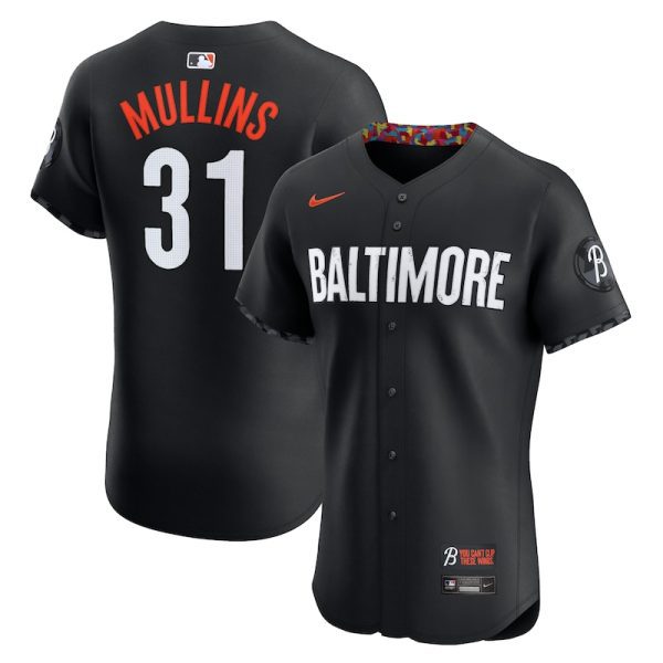 Cedric Mullins Baltimore Orioles City Connect Elite Player Jersey - Black