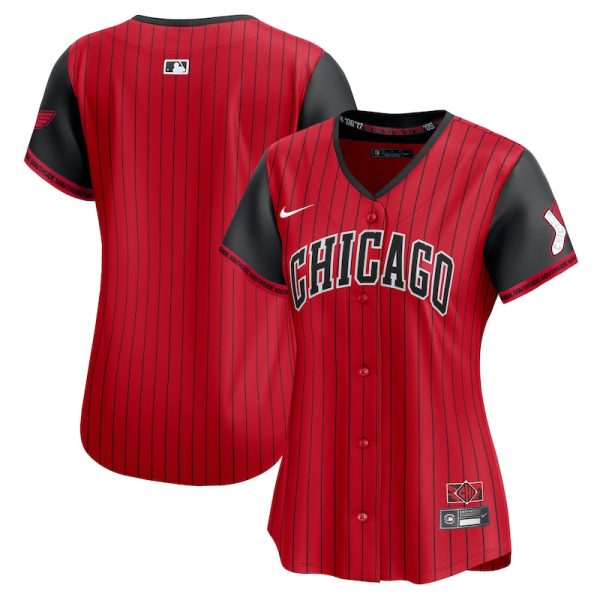 Chicago White Sox Women's 2025 City Connect Limited Jersey - Red/Black