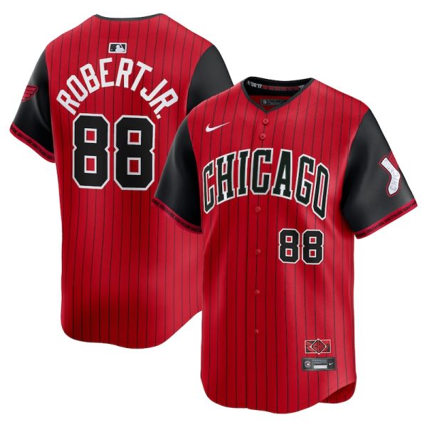 Luis Robert Jr. Chicago White Sox 2025 City Connect Limited Player Jersey - Red/Black