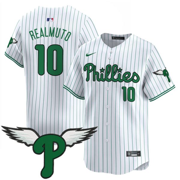 Philadelphia Phillies 2025 Vapor Premier Limited Jersey - Pinstripe J.T.Realmuto
