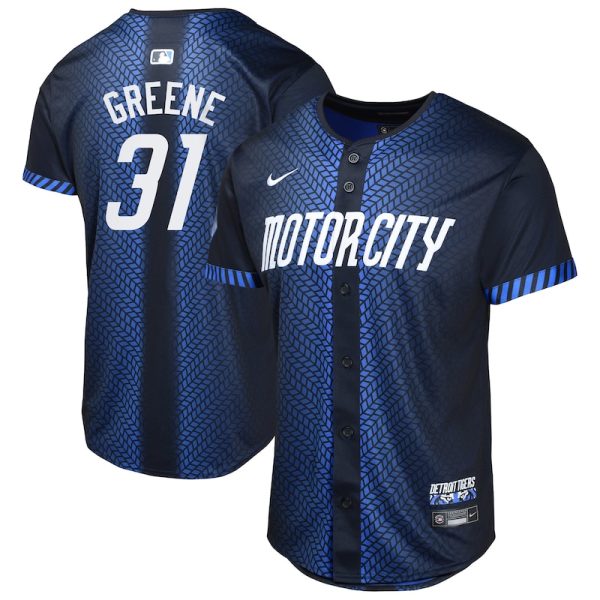 Riley Greene Detroit Tigers Youth City Connect Limited Jersey - Navy