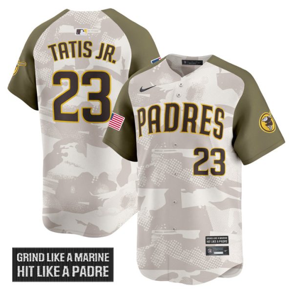 San Diego Padres 2025 Armed Forces Day Vapor Premier Limited Jersey - Alternate Fernando Tatis Jr.